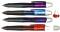 Three color pen with Tipp-Ex